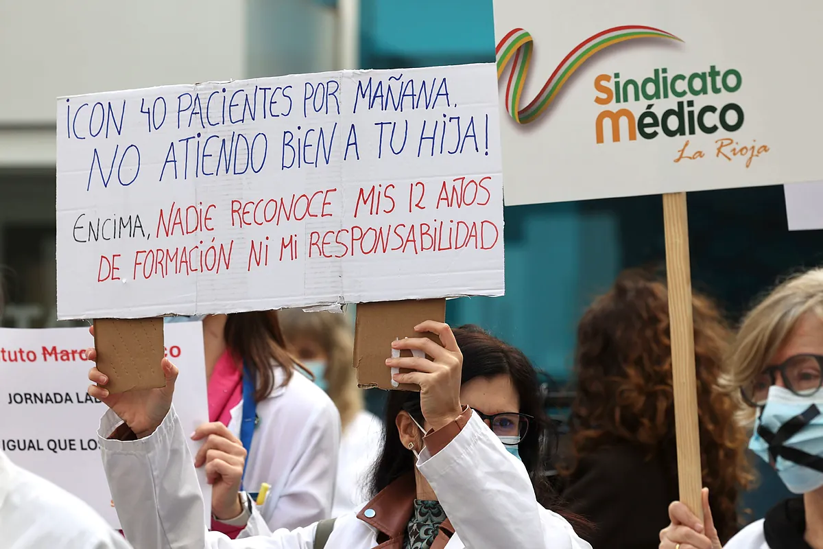 Las cinco especialidades médicas más críticas por la huelga: de Primaria a Radiología