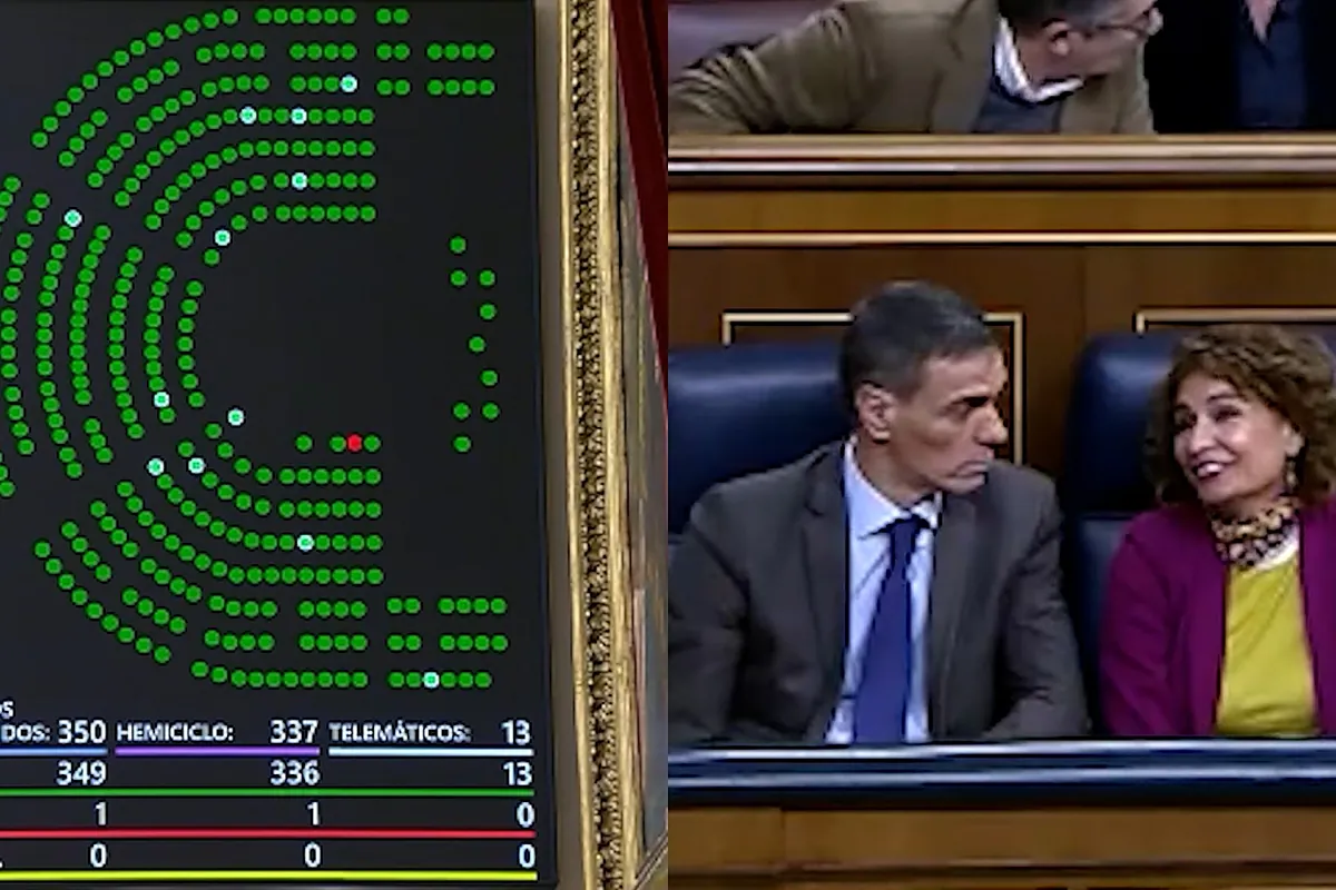 María Jesús Montero vota por error en contra de las ayudas a las víctimas de Adamuz