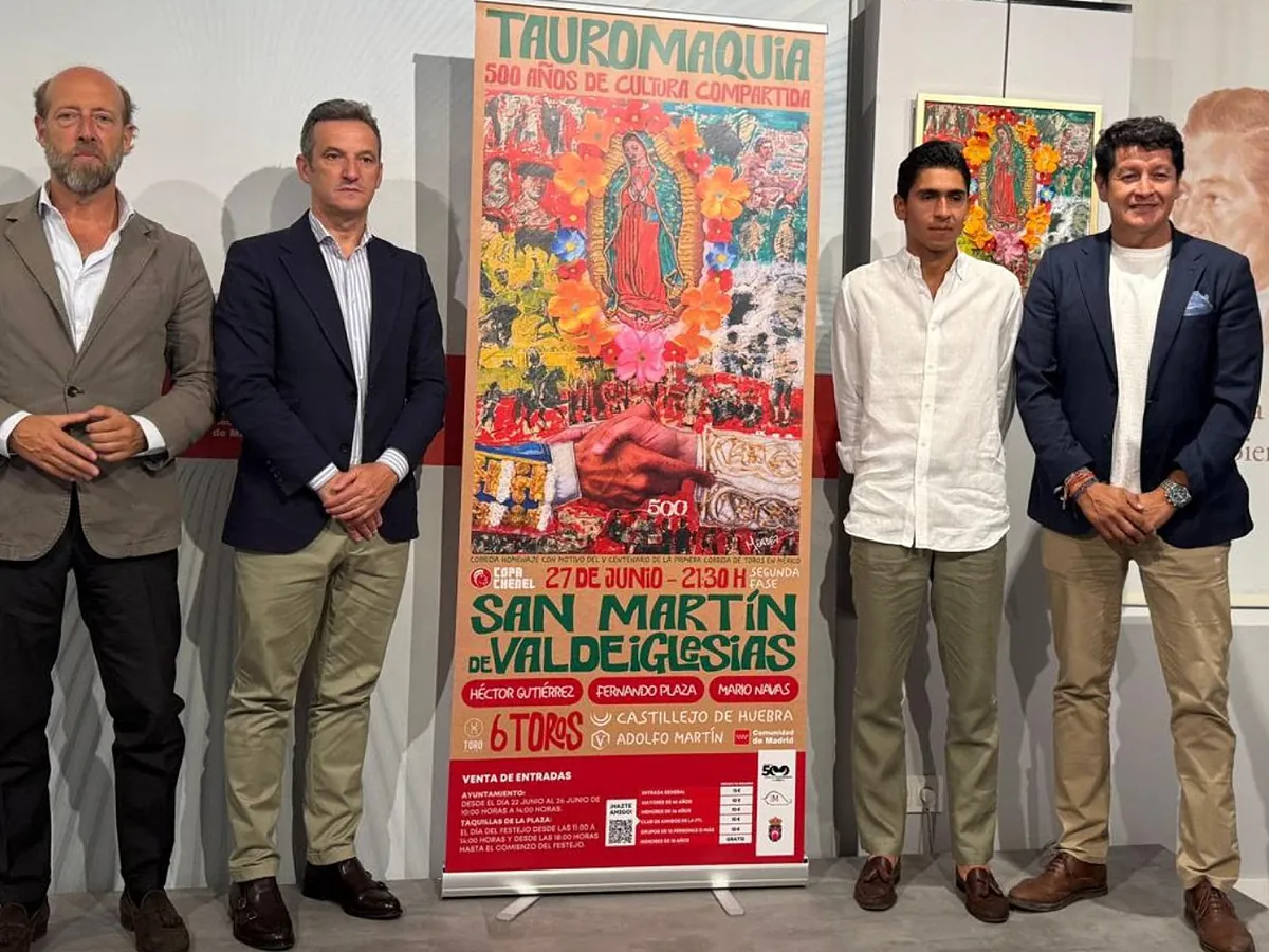 La Fundación Toro de Lidia y la Comunidad de Madrid rinden homenaje a 500 años de tauromaquia en México