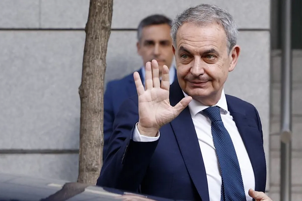 Zapatero llega a la Audiencia Nacional para declarar como imputado en el caso Plus Ultra