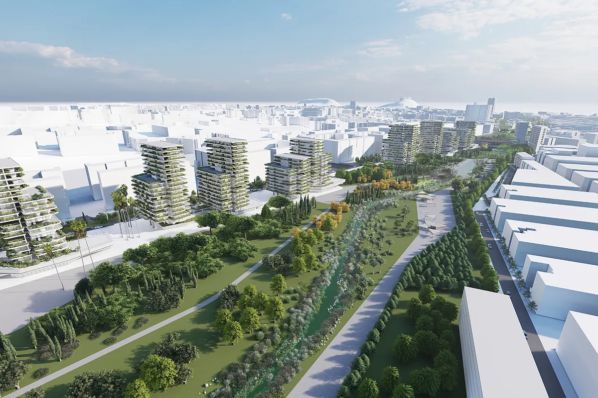 El Parque Central de Alicante tendrá un pulmón verde de 2.100 metros sobre las vías del tren tras una inversión de 420 millones