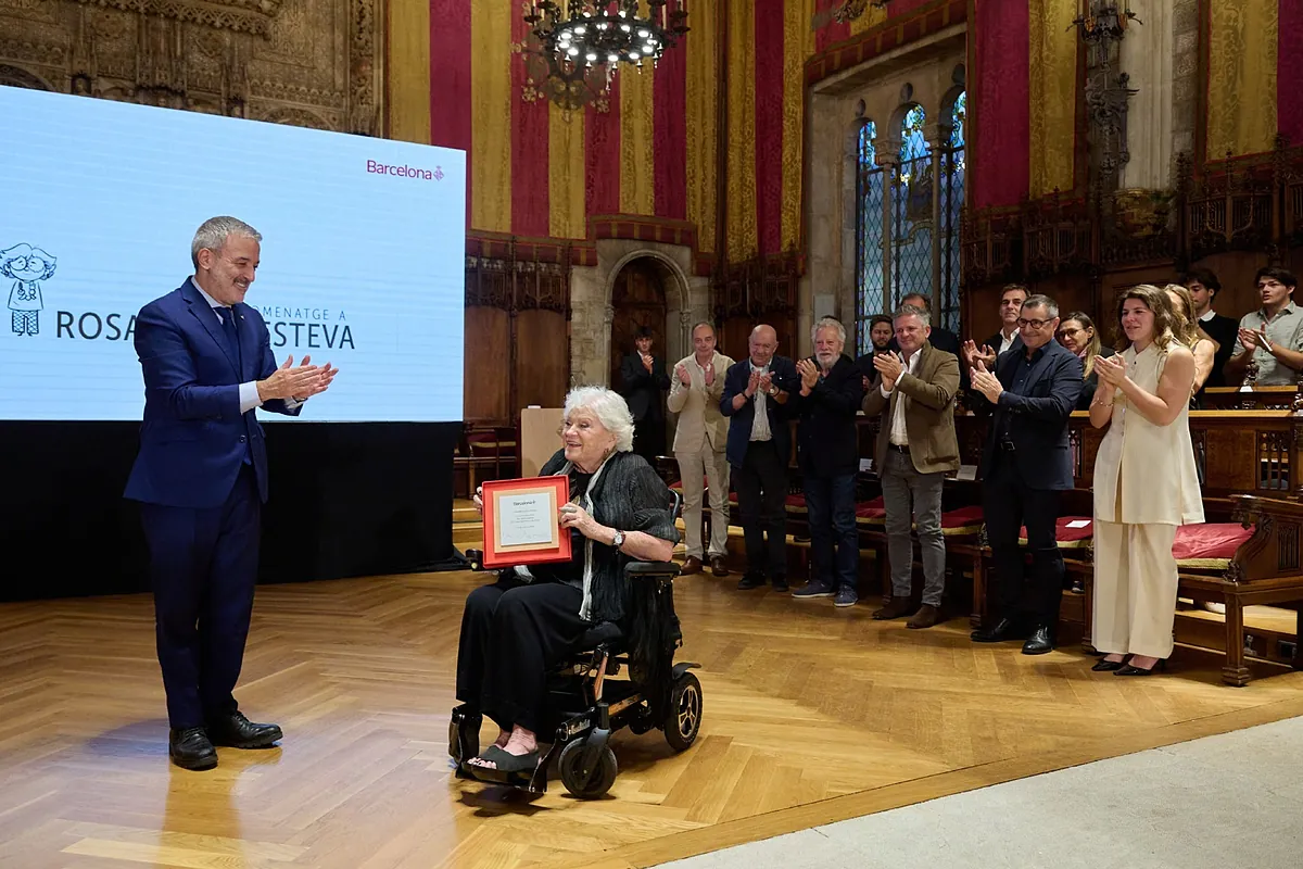 Barcelona homenajea a Rosa Esteva, su mejor 'restauradora'