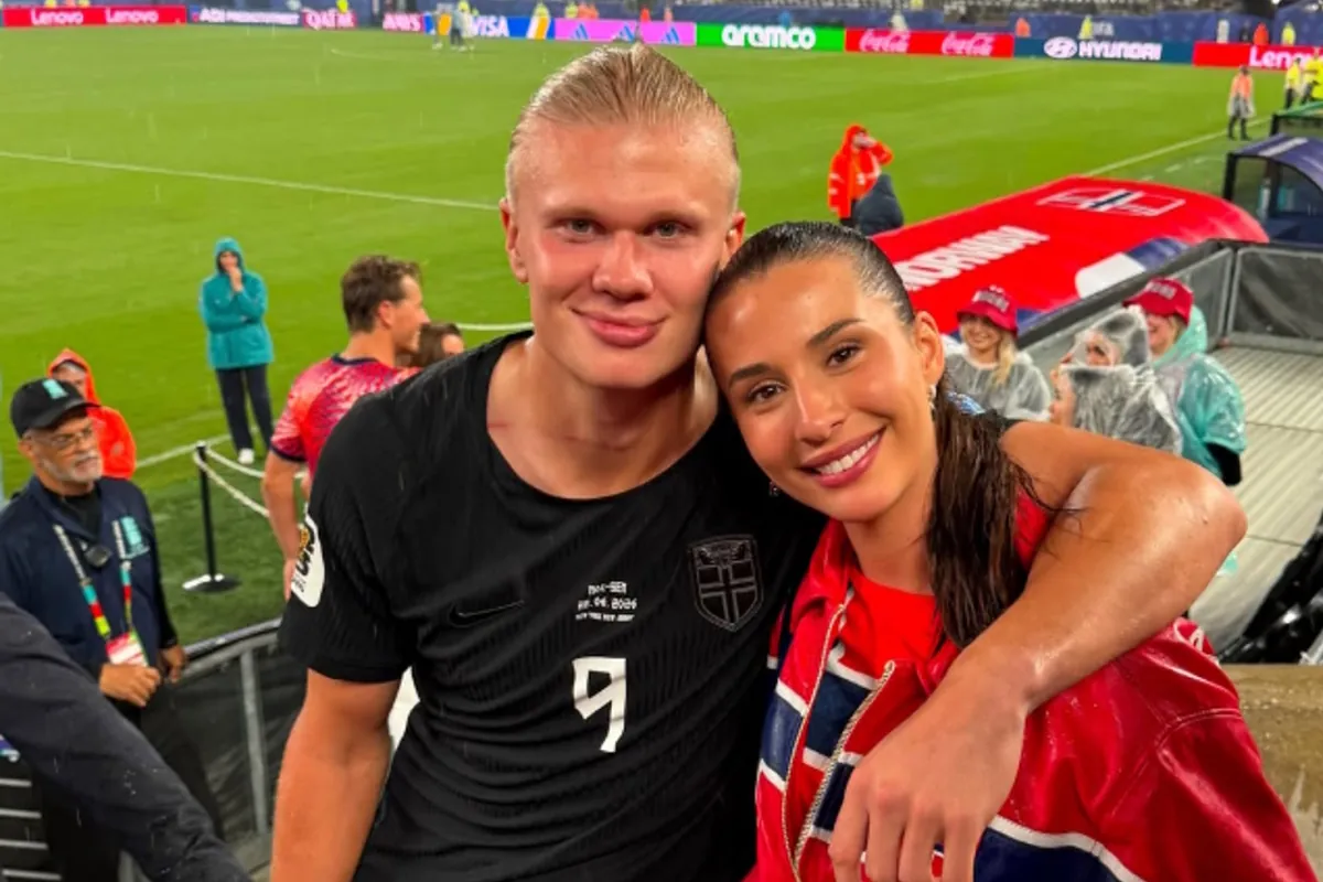 Erling Haaland y su discreta historia de amor con su novia Isabel: así es la joven noruega con la que sale el futbolista