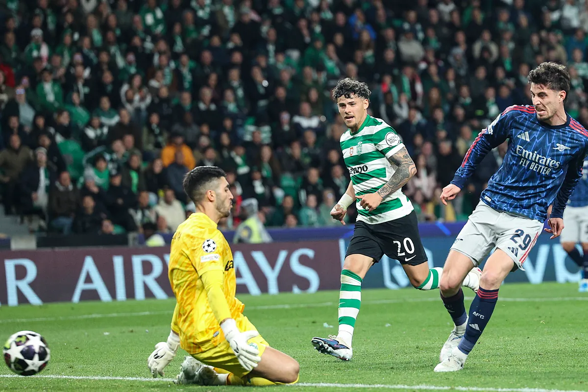 Havertz rompe la atonía en Lisboa y da el triunfo al Arsenal en el 90