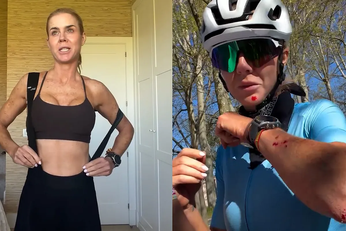 Amelia Bono sufre un aparatoso accidente en bicicleta: "¡Qué hostia!"