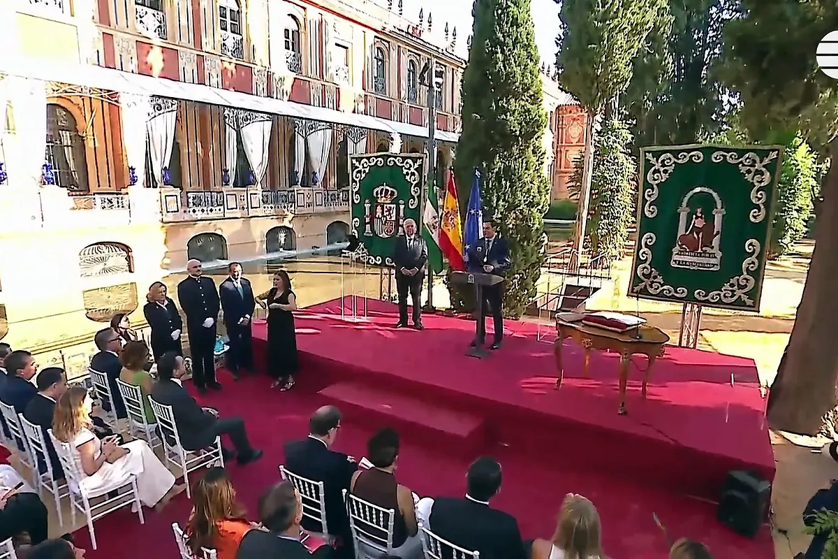 Discurso íntegro de Juanma Moreno en su tercera toma de posesión como presidente de la Junta de Andalucía
