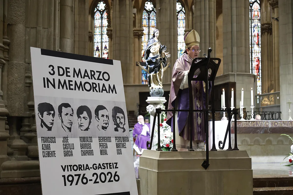 El obispo Elizalde abre de nuevo el "refugio" de los templos de Vitoria a los obreros y hace suya la "condena" de la Iglesia en 1976