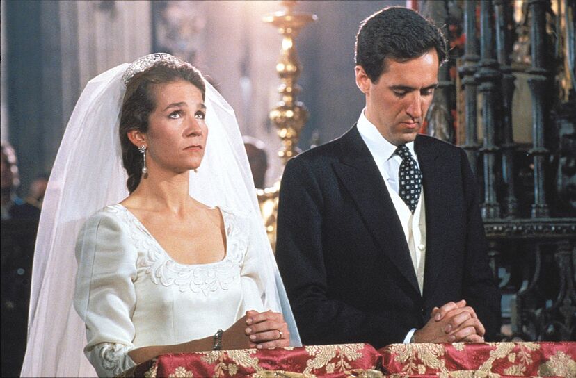 25 años de un hecho histórico: la boda de la Infanta Elena con Jaime de  Marichalar | Casa Real