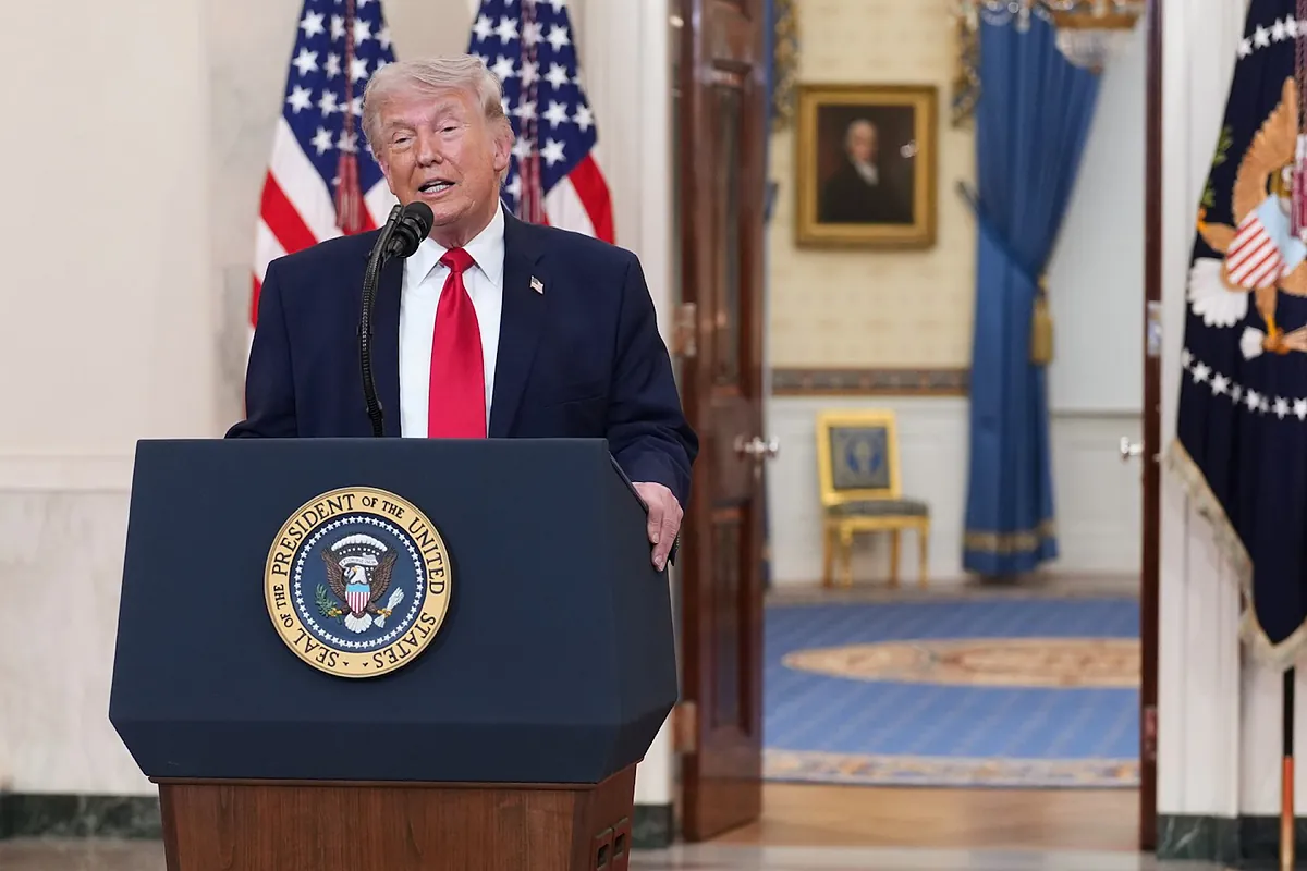 Trump se aplaude a sí mismo en su discurso a la nación y sigue sin decir cuándo acabará la guerra de Irán: "En dos o tres semanas"