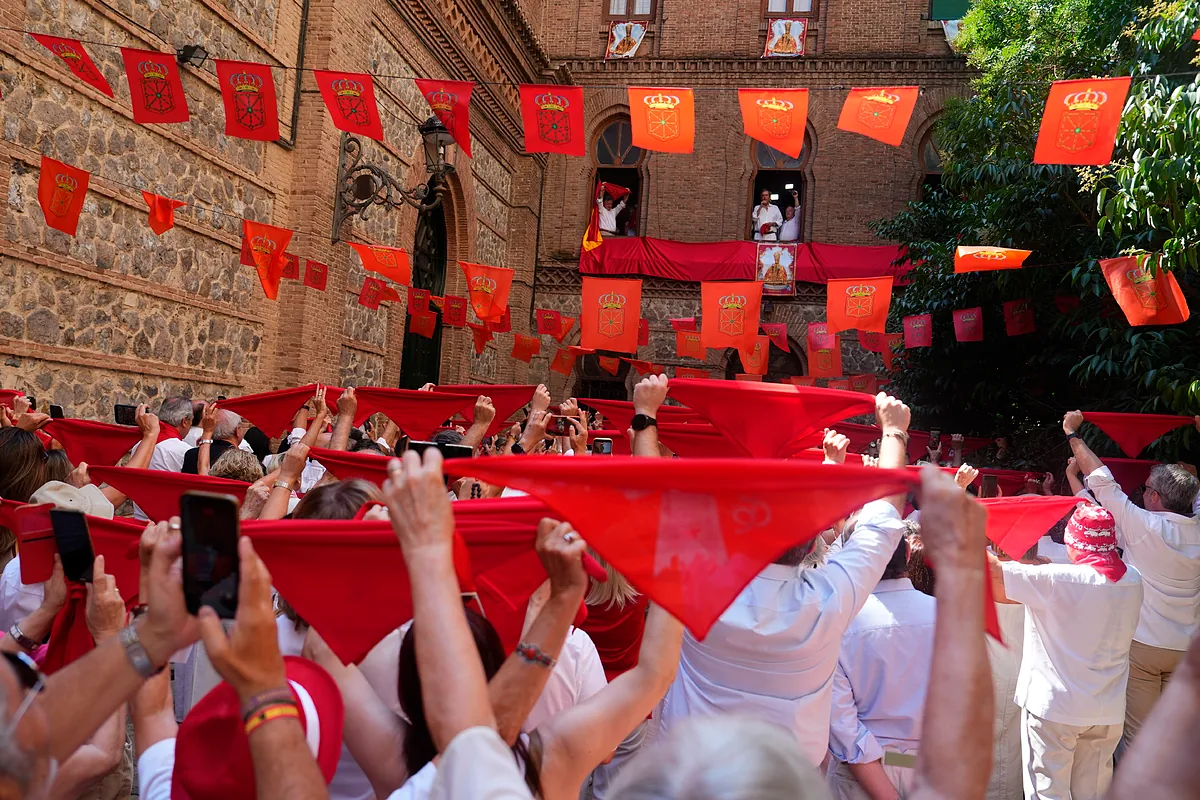 Madrid también presume de chupinazo (y 100 kilos de chistorra) por San Fermín en el corazón de Chamberí: "Una vez se publicó una foto del nuestro pensando que era Pamplona"