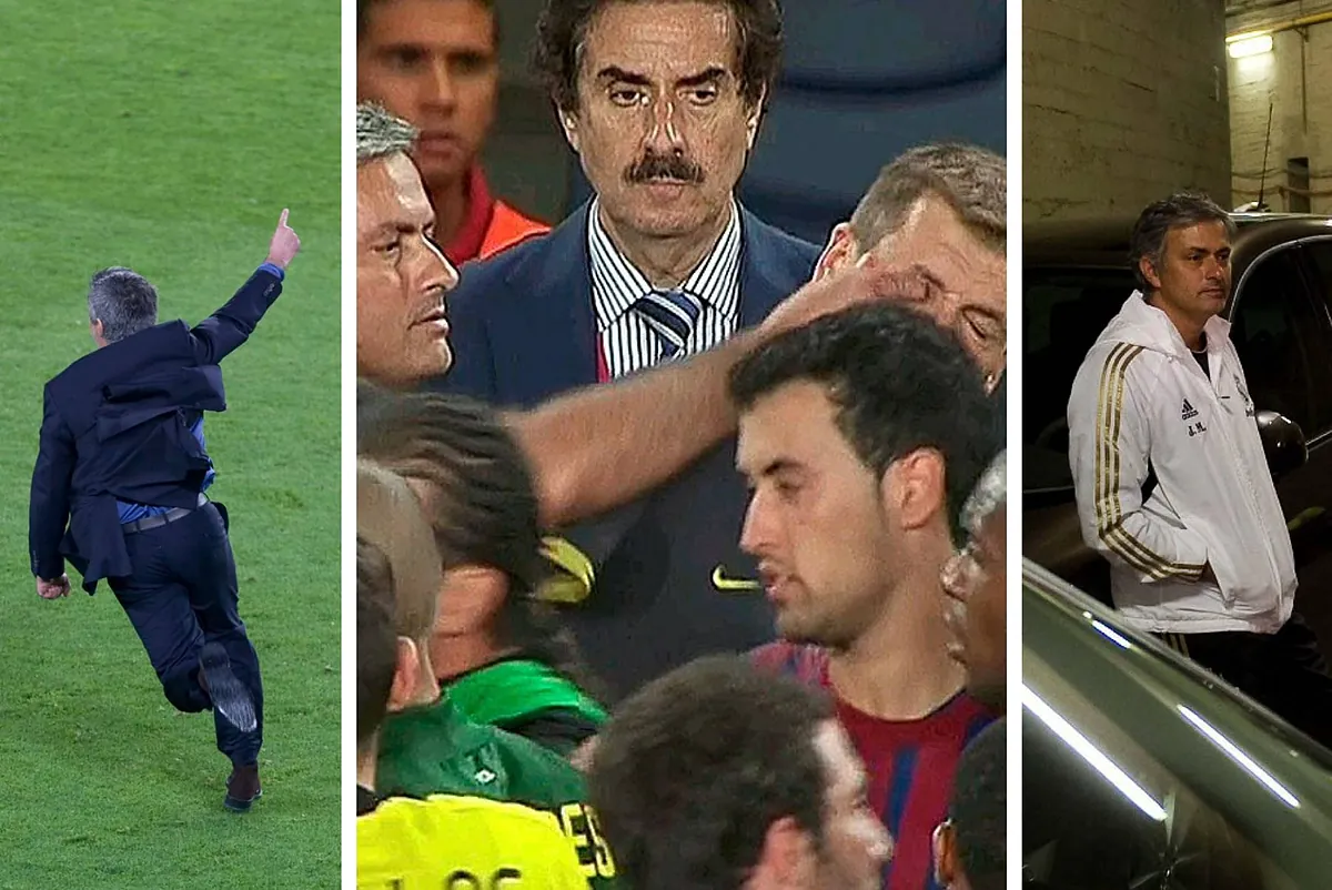 Jose Mourinho returns to Camp Nou thirteen years later
