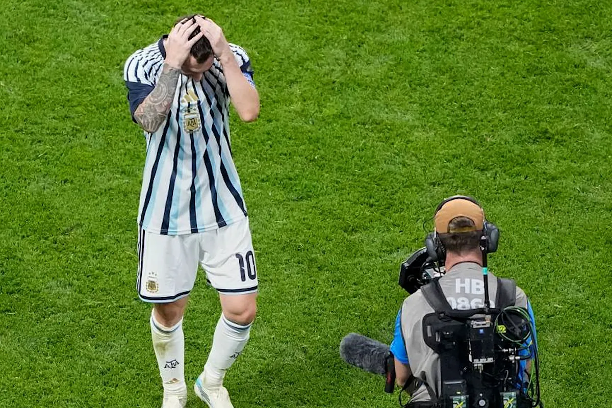 Las lágrimas de Messi tras la remontada faraónica de Argentina en el 3-2 contra Egipto