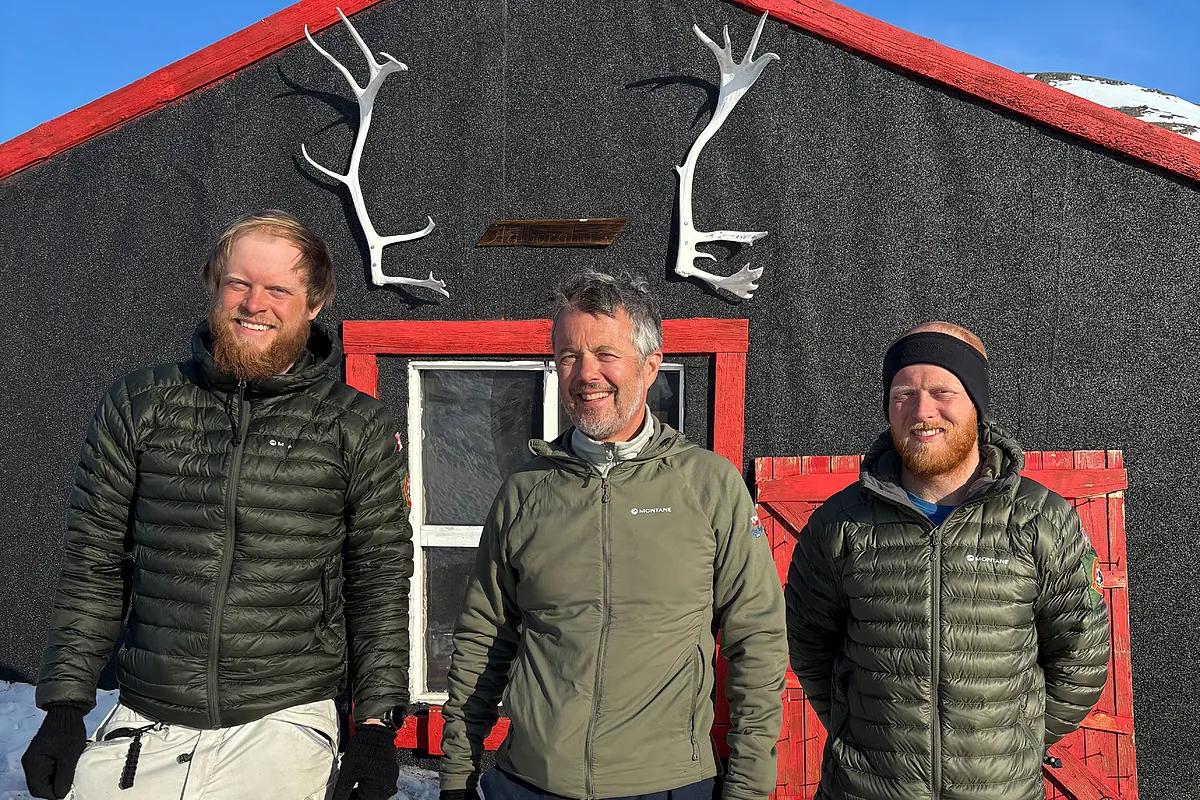 Federico X, patrullando Groenlandia en trineo y en secreto