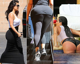 Los culos grandes (de las famosas) est�n de moda