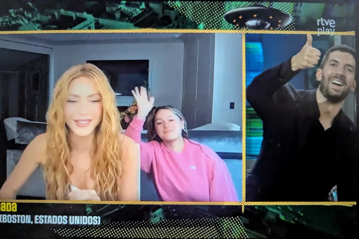 La surrealista conexión de Shakira en La Revuelta con una espontánea inesperada incluida
