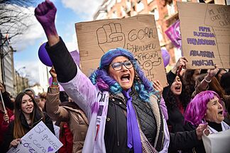 Manifestaci�n en Bilbao por el 8M 2026: horarios, recorrido y cortes de tr�fico de las marchas por el D�a de la Mujer