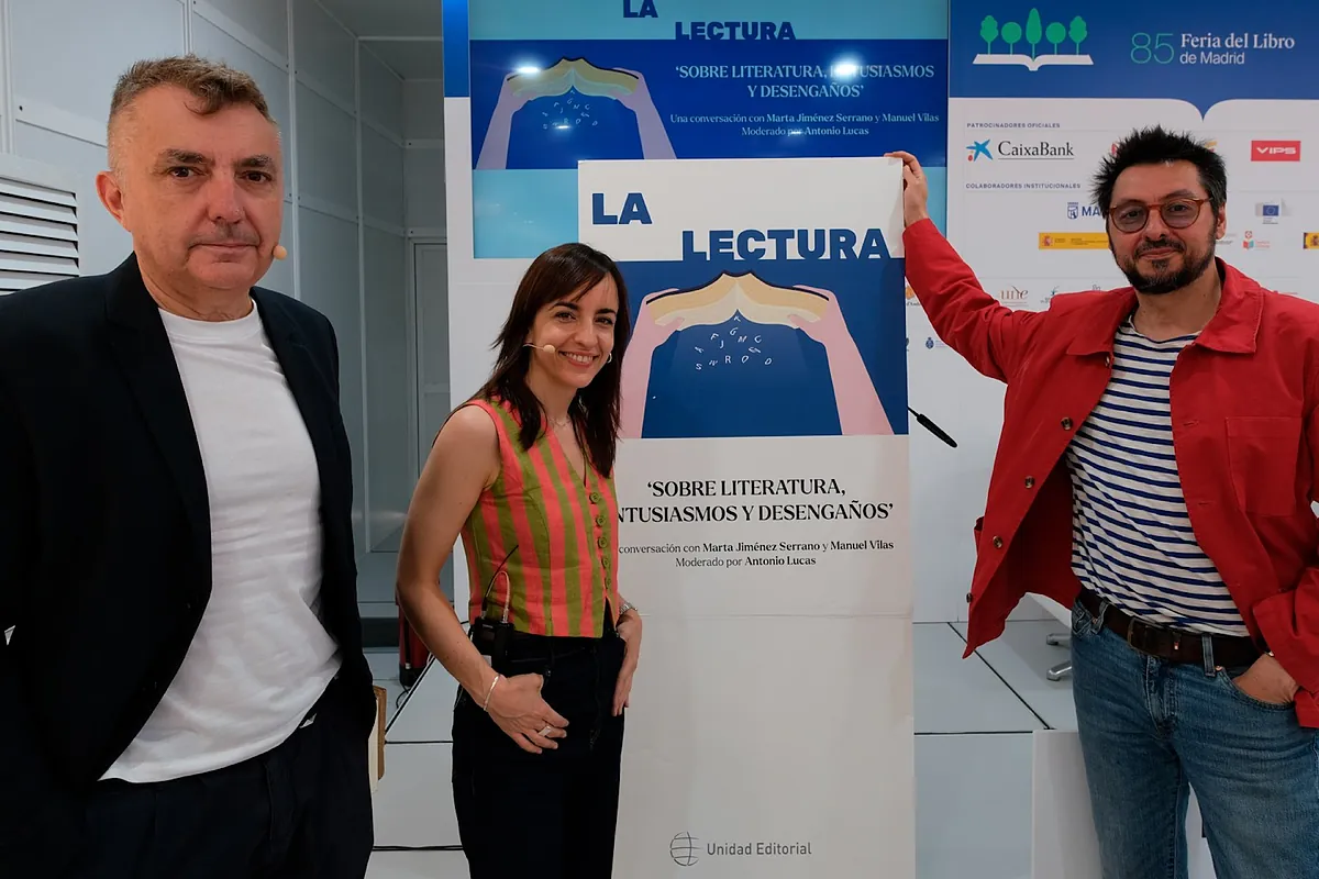 Marta Jiménez Serrano y Manuel Vilas: ‘Sobre literatura, entusiasmos y desengaños’
