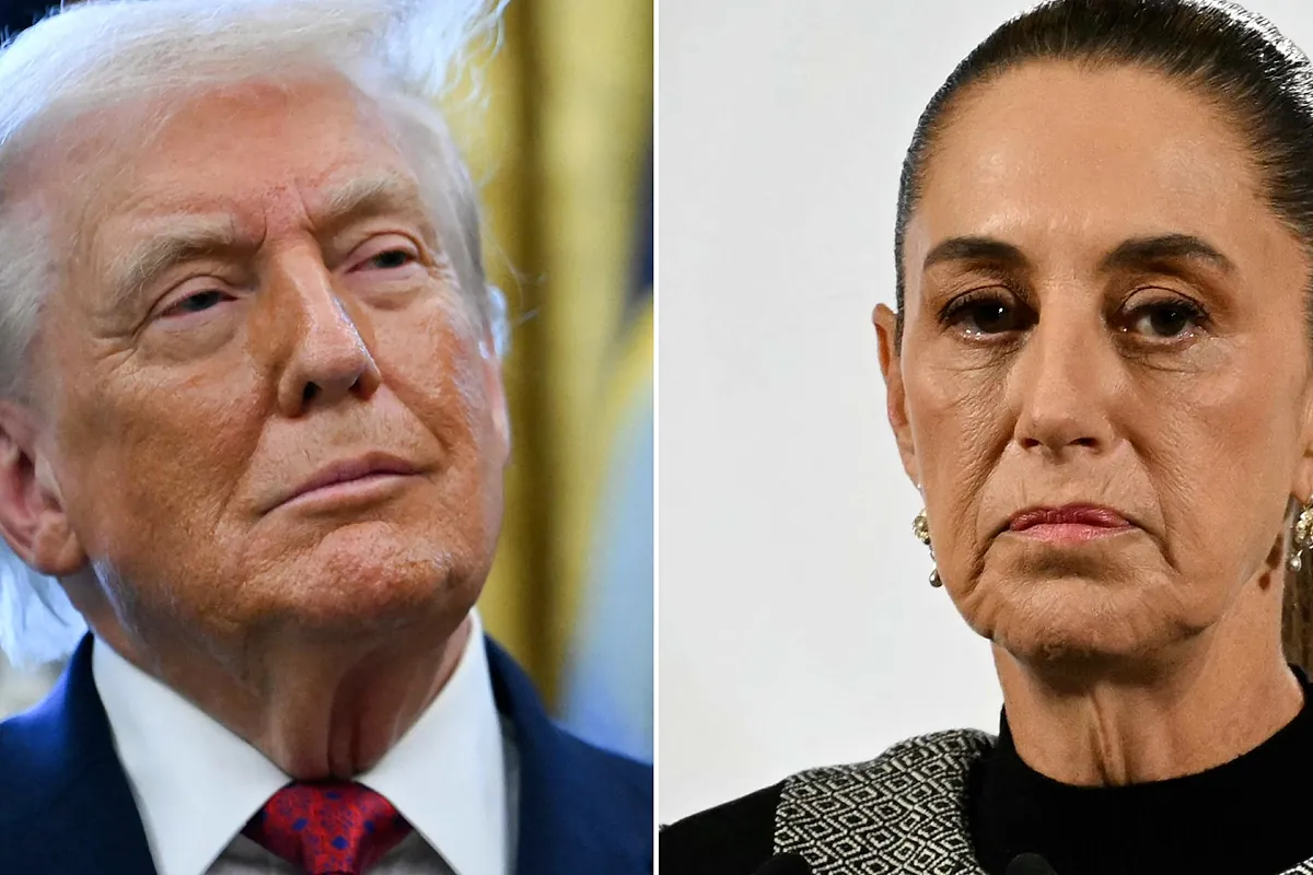 Así fue la conversación entre Trump y Sheinbaum tras la muerte del narco 'El Mencho' en México