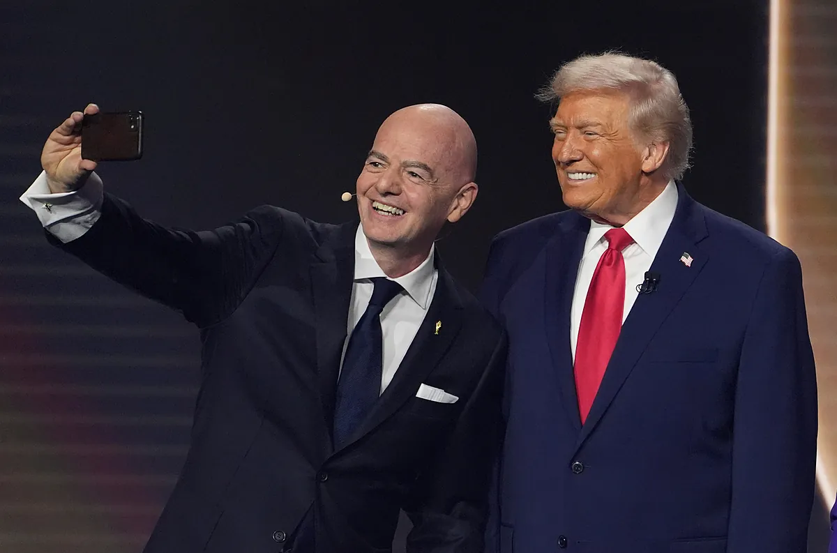 Gianni Infantino: un año de cortejo a Donald Trump, entre el éxito del Mundial de clubes y el desafío del gran Mundial