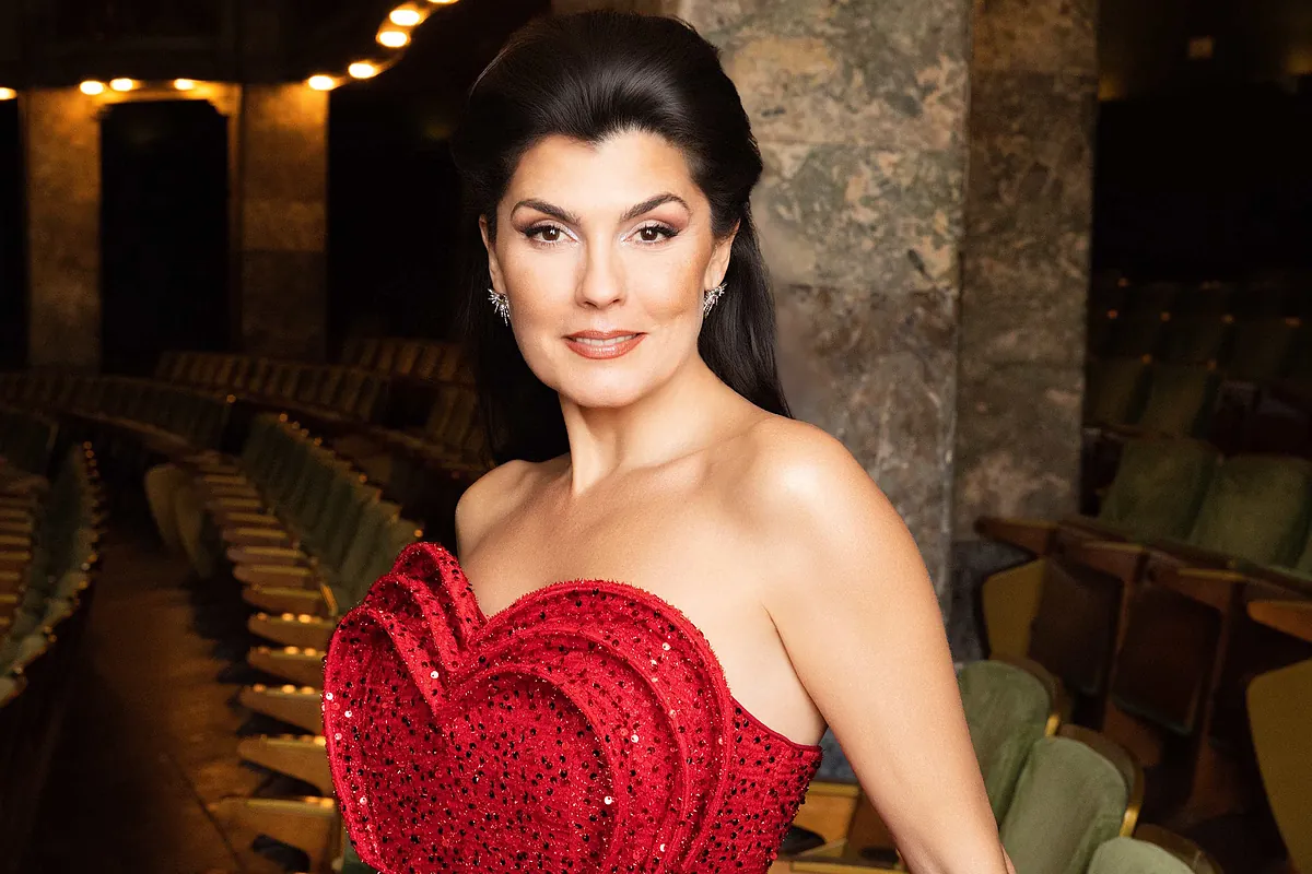 La soprano Angélica de la Riva, mujer de Marcos de Quinto: "Provengo de una familia exiliada. Soy una mujer liberal, también con la música"