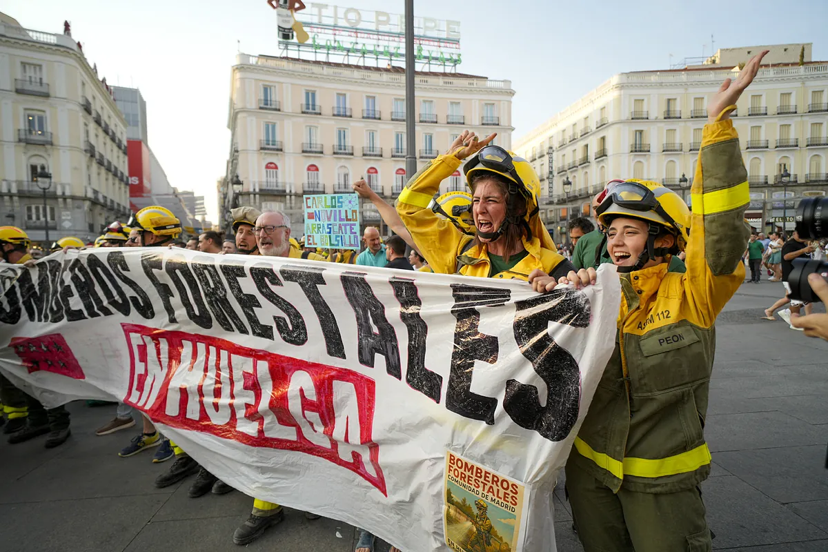La huelga de las Brigadas Forestales de Madrid se recrudece: no se fían ...