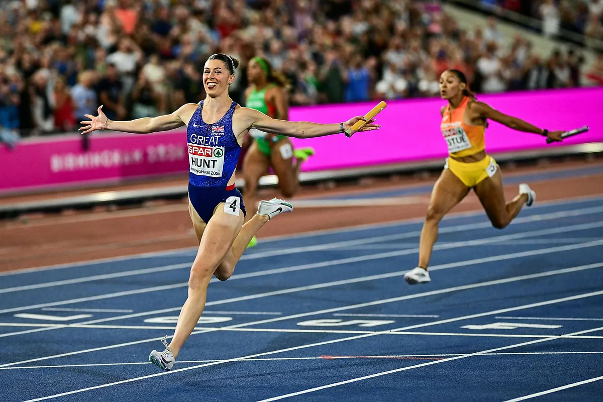 La velocidad da a España otra medalla en el Europeo: bronce del relevo mixto 4x100
