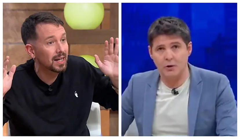 Jesús Cintora frena en seco la intervención de Pablo Iglesias tras su  calificativo a Pablo Motos: "No lo decimos, yo no permito que se diga eso"  | Televisión