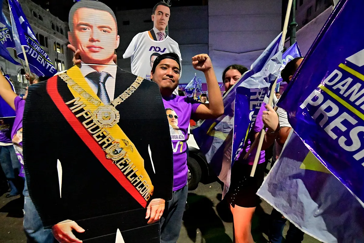Noboa es reelegido presidente en Ecuador mientras la candidata correísta no reconoce los resultados | Internacional