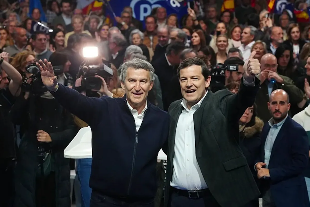 Feijóo acusa a Vox de pedir el voto en Castilla y León "para bloquear"