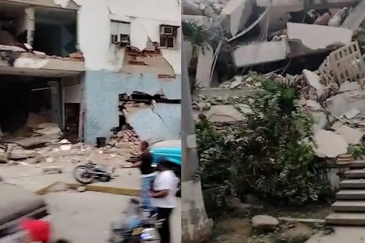 "¡Ay, Dios mío!": el terremoto de Venezuela sorprende a los pasajeros de un autobús que iba de La Guaira a Caracas