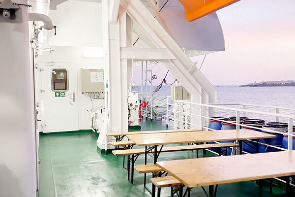 El crucero MV Hondius, donde se han detectado varios casos de hantavirus.