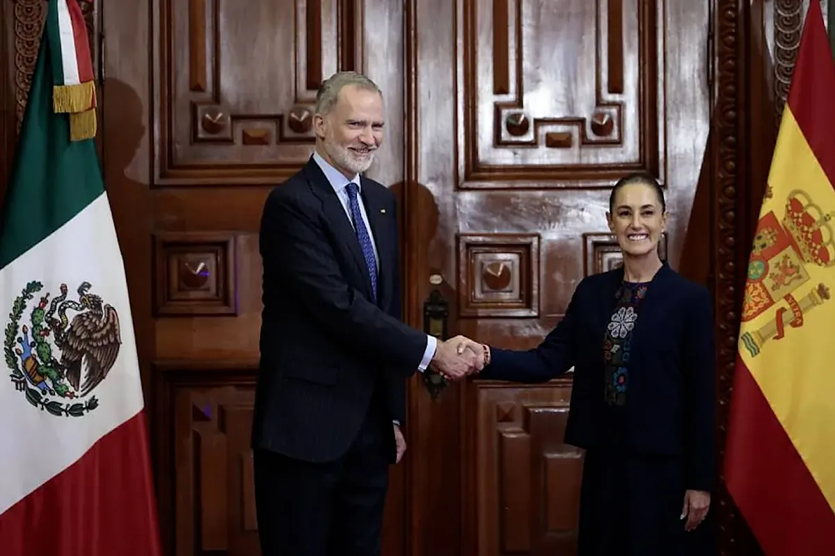 Felipe VI y Sheinbaum fortalecen relaciones en México antes del partido del Mundial