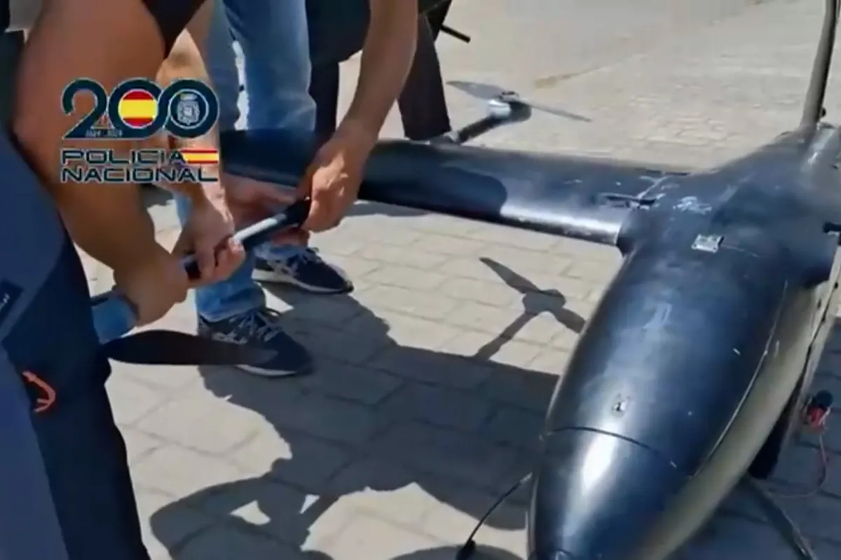 Así son los narcodrones que transportaban 20 kilos de droga de Marruecos a España en pocos minutos