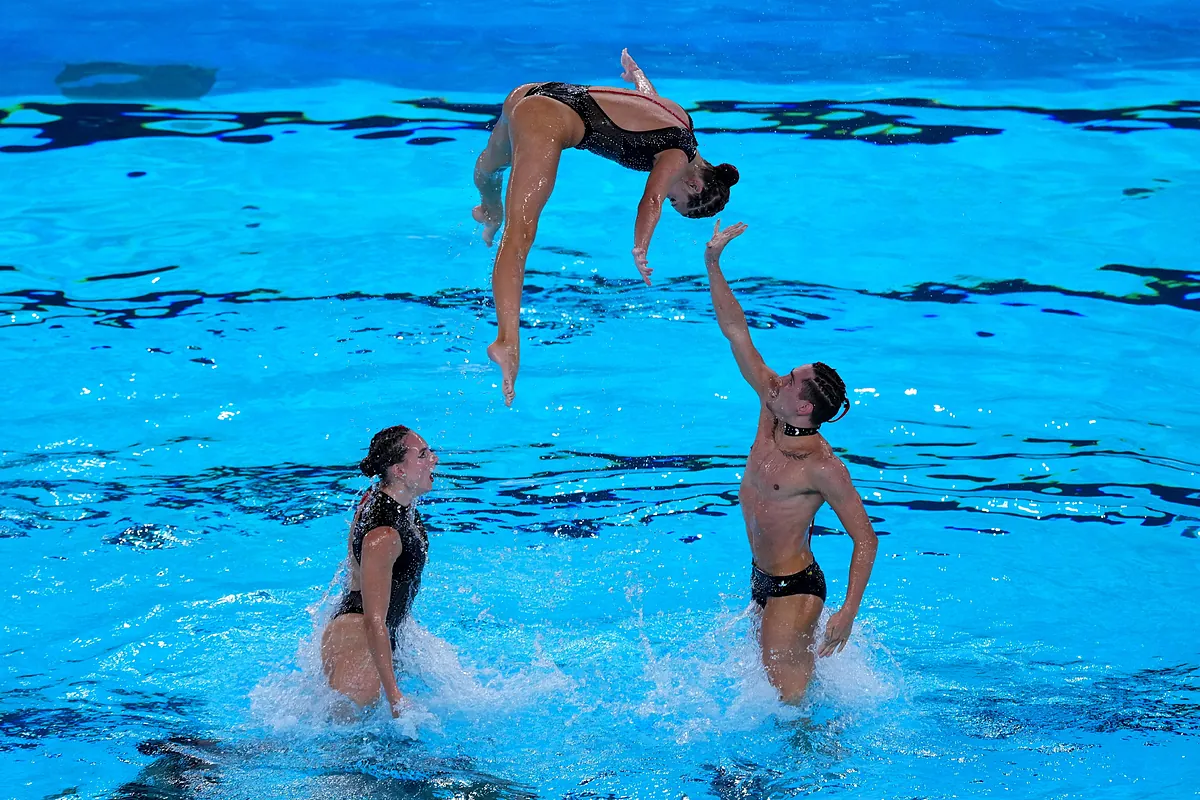 Al ritmo de Berghain, España consigue la plata en la última final del Europeo de natación artística