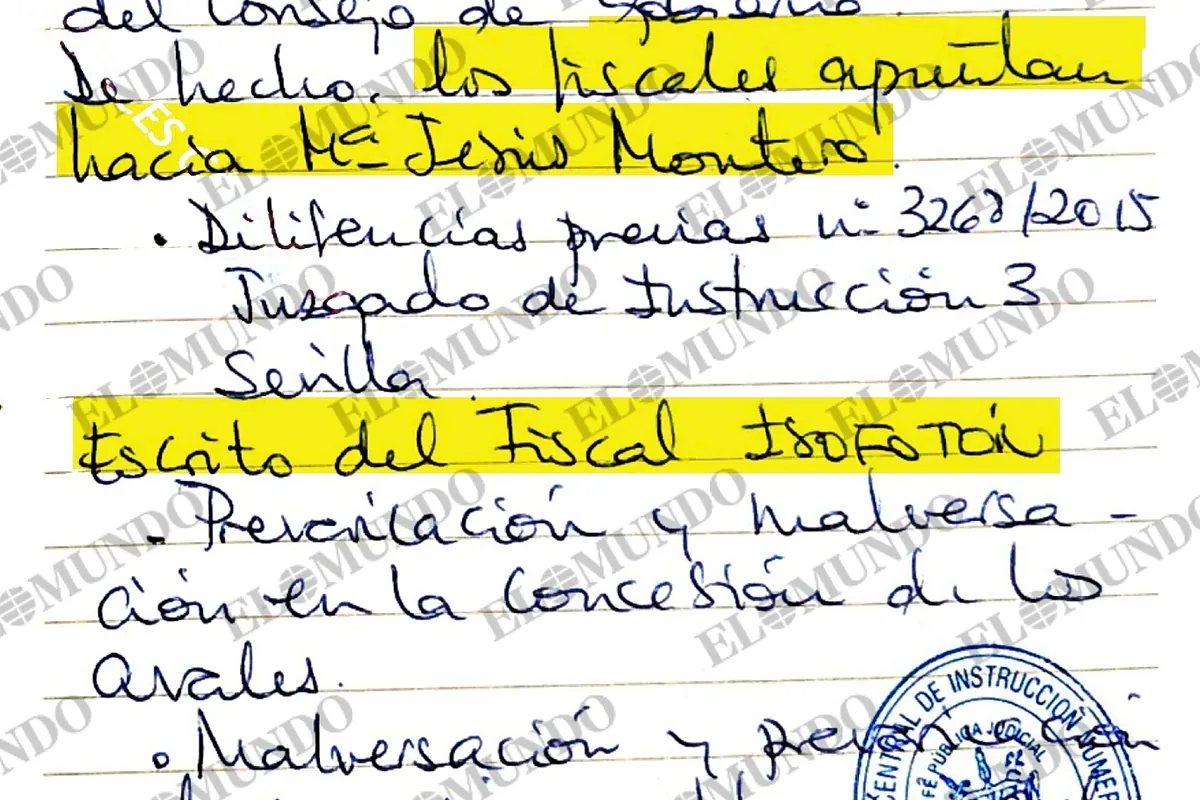La cloaca del PSOE indagó también el 'caso Isofotón' y la vinculación con María Jesús Montero