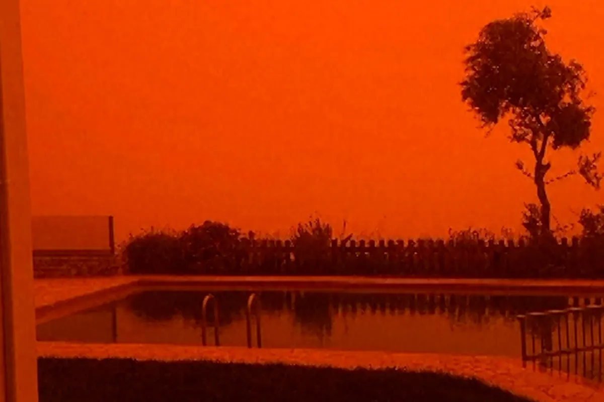 ¿Escena de Blade Runner o imágenes de Marte? No, es la isla griega de Creta