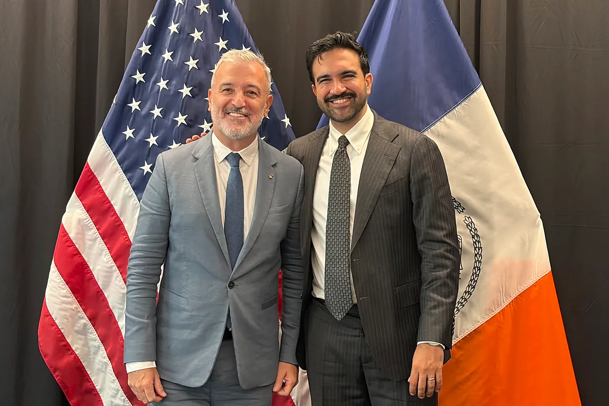Collboni se adelanta a Sánchez y se reúne en Nueva York con el alcalde Zohran Mamdani, la antítesis política de Donald Trump