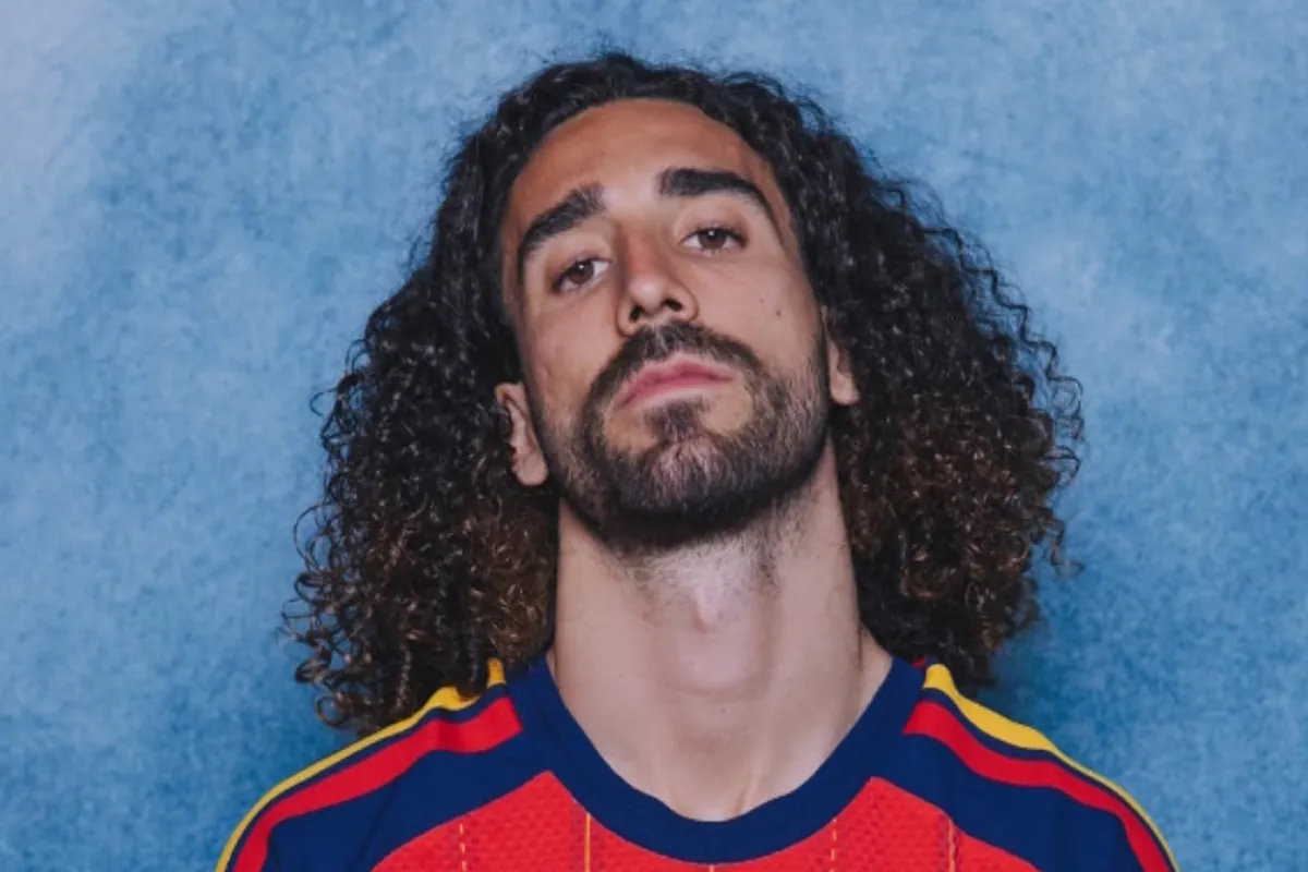 Marc Cucurella: el radical cambio de peinado del jugador de la Selección