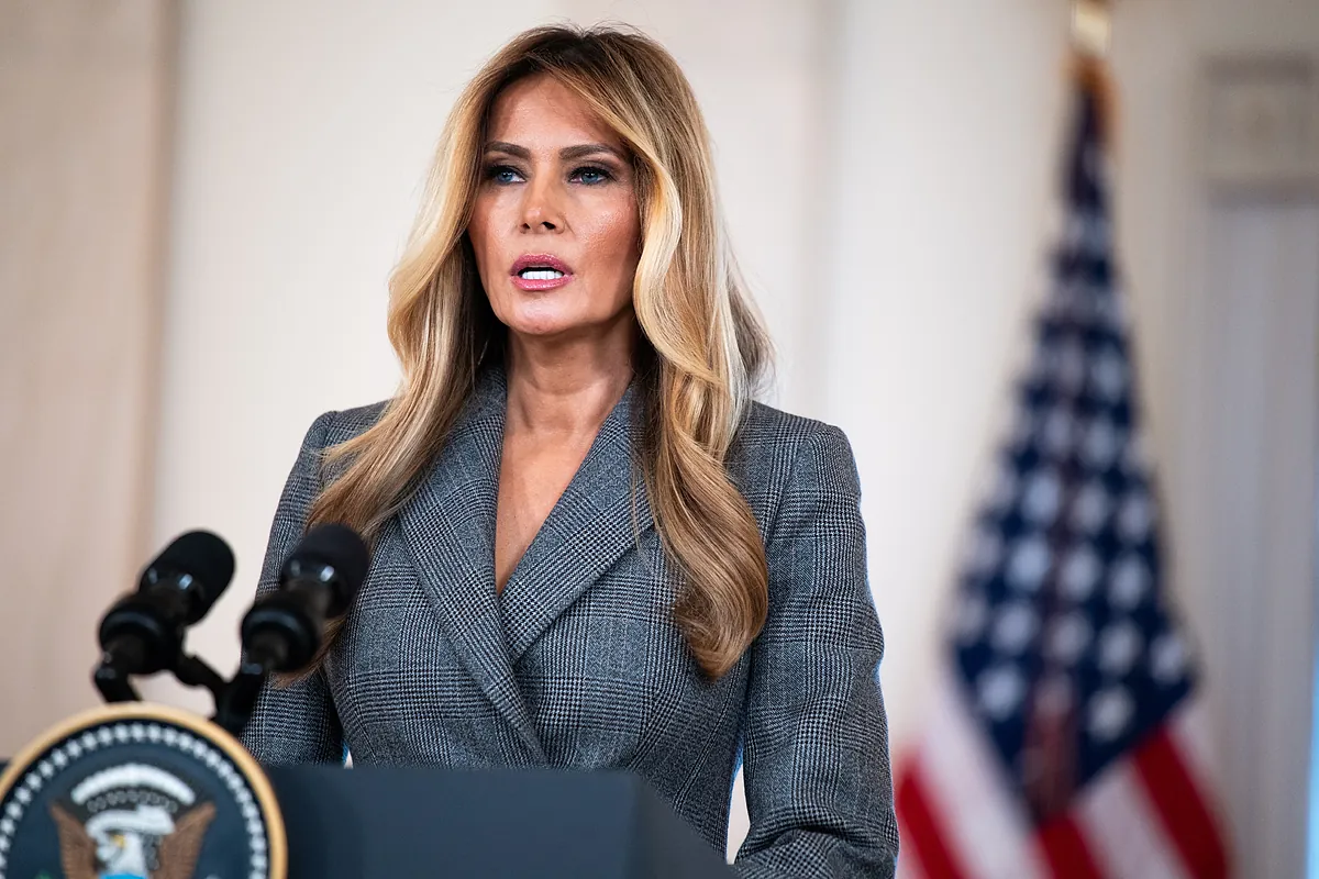 El extraño discurso de Melania Trump desata las teorías sobre sus oscuros motivos