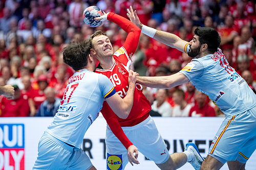 Espa�a cae ante Dinamarca y se despide de las medallas