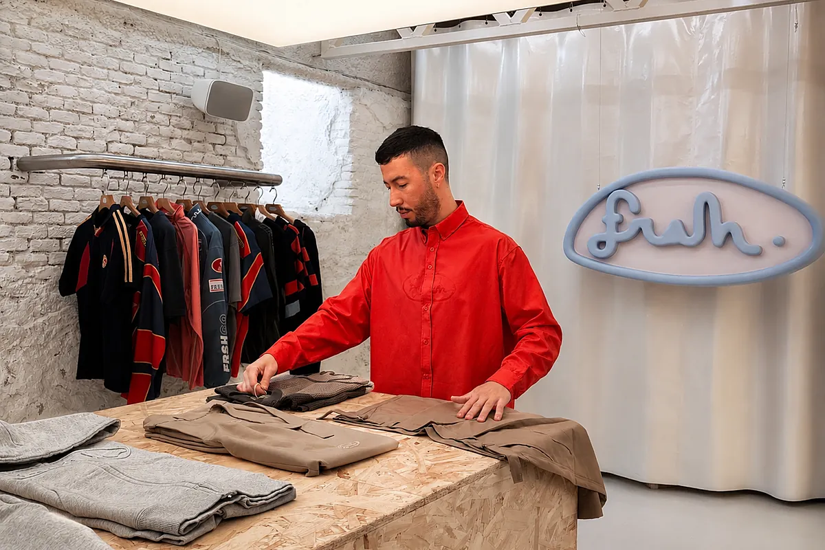 Harry Maldonado, el diseñador que ha vestido a Bad Bunny, abre su primera tienda en Madrid: "Si funciona en Puerto Rico, también puede funcionar aquí"