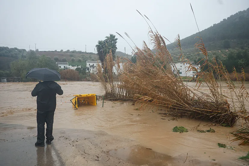 Alerta de lluvias intensas en Andalucía, última hora de la borrasca  Leonardo en directo | Una mujer desaparecida tras caer a un río en Málaga en  plena borrasca Leonardo, con más de