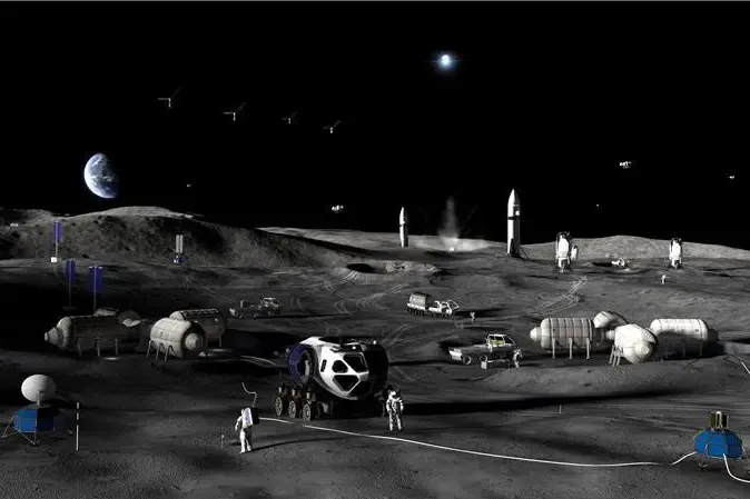 La NASA aparca su estación lunar en órbita y construirá una base en la superficie de la Luna