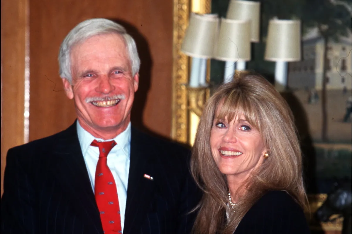 Ted Turner y Jane Fonda, pareja inesperada: así fue el romance entre el magnate poco religioso y la feminista cristiana
