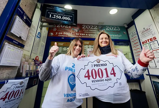 Una administraci&oacute;n de Loter&iacute;a que reparti&oacute; en 2024 un segundo premio.