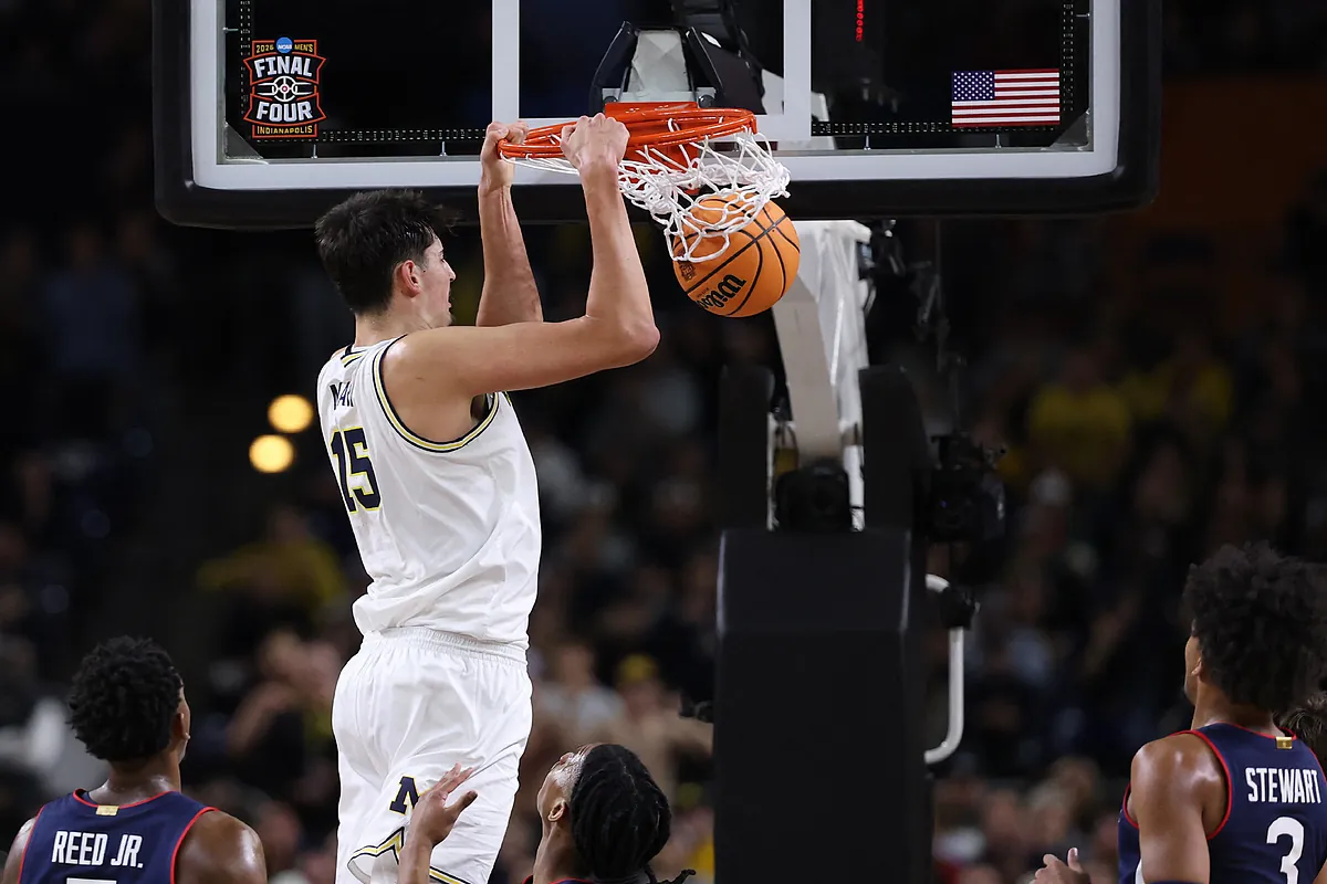 Aday Mara hace historia con Michigan y se convierte en el primer español en ganar la NCAA