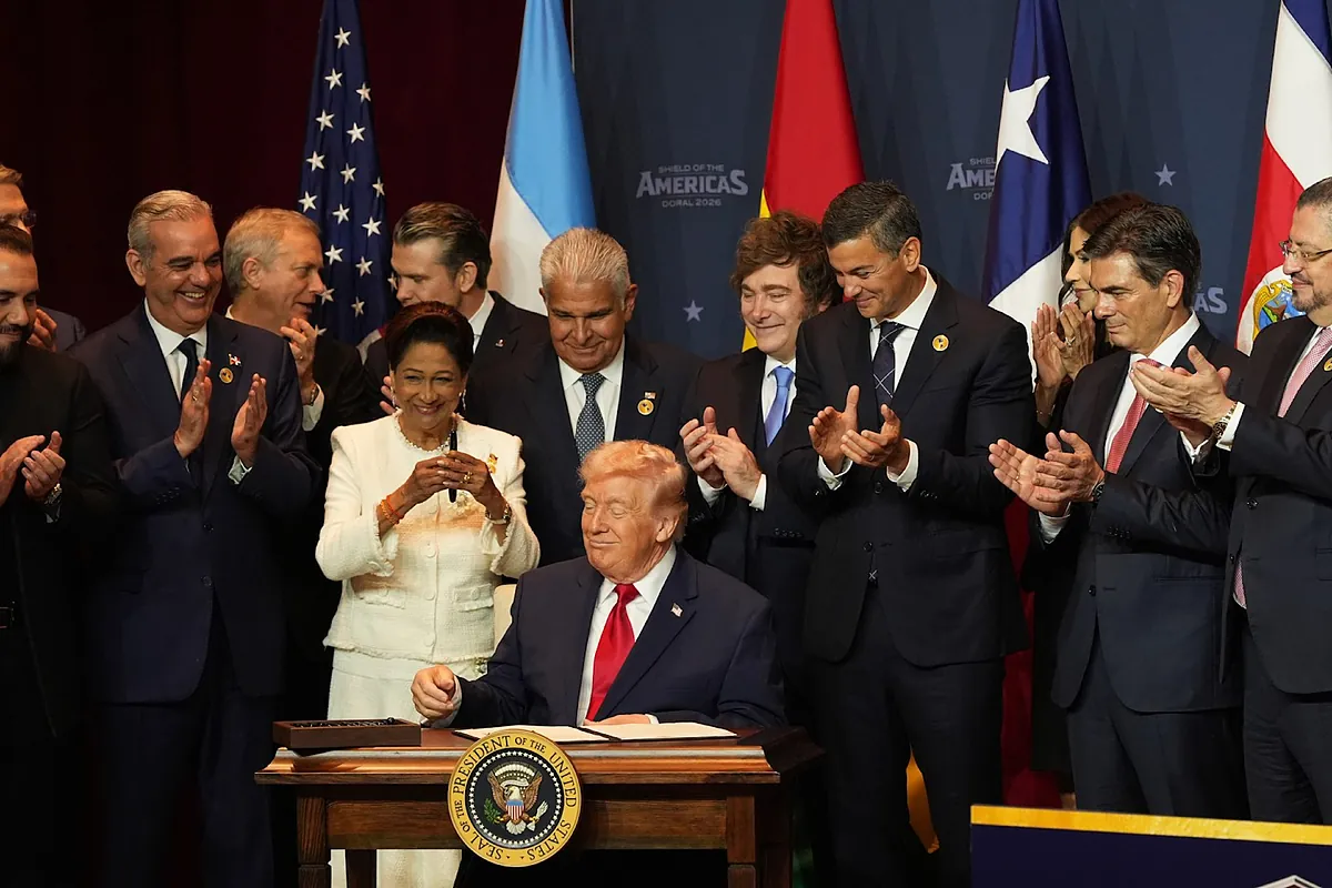 Trump se reúne con líderes latinoamericanos para "erradicar los cárteles criminales"