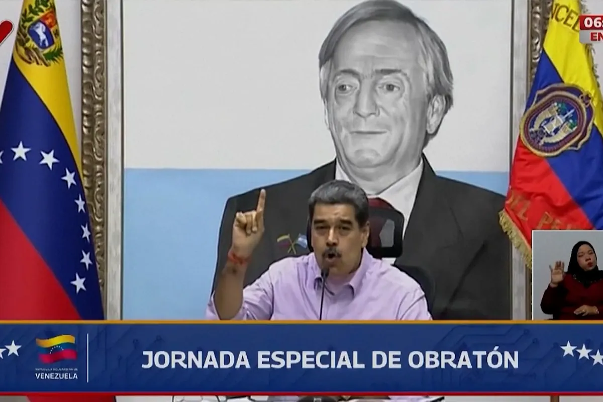 Maduro acusa a EEUU de imponer un modelo "colonial y esclavista" para "robar" sus recursos naturales