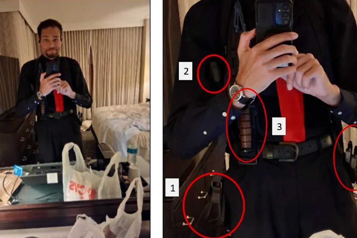 El detenido por intentar asesinar a Trump se hizo un selfie frente al espejo minutos antes del ataque