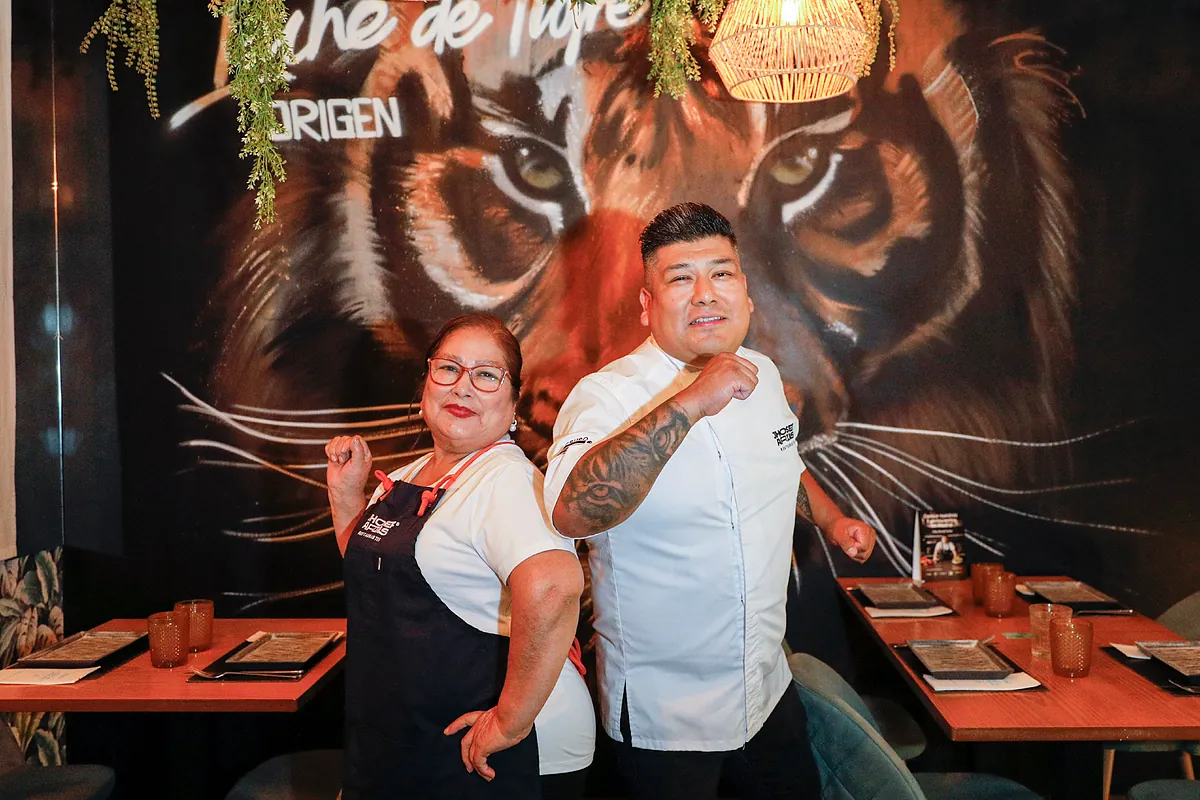 Jhosef Arias, el chef peruano que pasó de lavar platos a dar de comer a 14.000 clientes al mes y conquistar Madrid con su familia